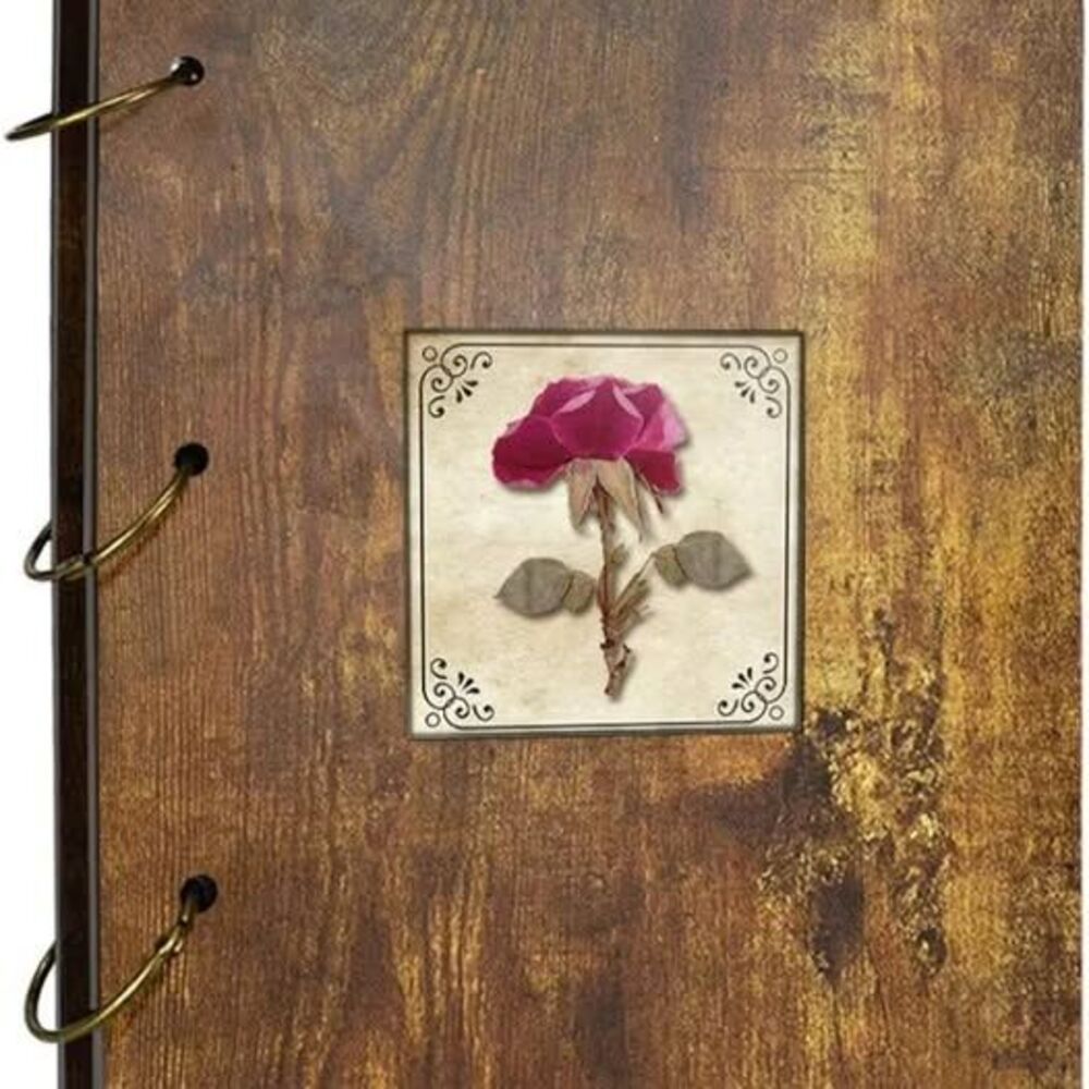 Wooden Cover Vintage Photo Album NEW